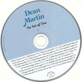 5CD Dean Martin: The Test Of Time - The Complete Singles 1949 - 1961 DIGI 237158