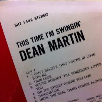 LP Dean Martin: This Time I'm Swingin' CLR 394334