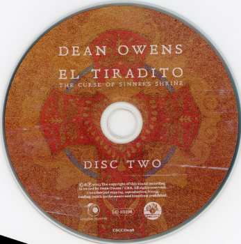2CD Dean Owens: El Tiradito: The Curse Of Sinner's Shrine 485742