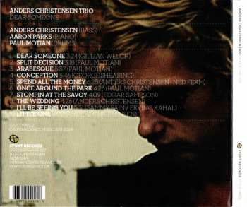 CD Anders Christensen Trio: Dear Someone 276979
