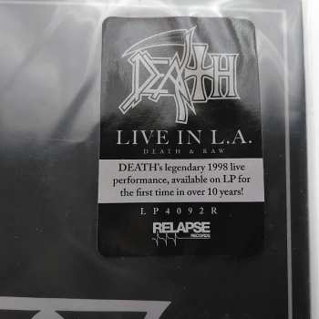 2LP Death: Live In L.A. (Death & Raw) LTD 21366