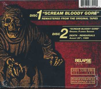 2CD Death: Scream Bloody Gore DLX 31706