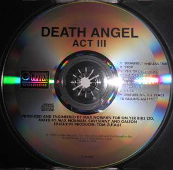 CD Death Angel: Act III 419969