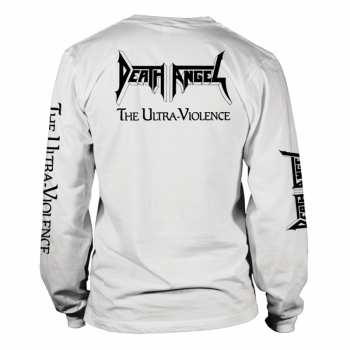 Merch Death Angel: Tričko S Dlouhým Rukávem The Ultra-violence (white) XXL
