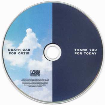 CD Death Cab For Cutie: Thank You For Today 410195