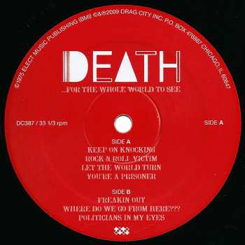 LP Death: ...For The Whole World To See 298109