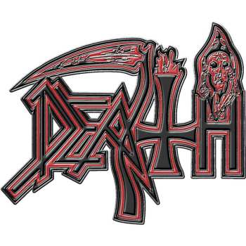 Merch Death: Death Pin Badge: Human Logo