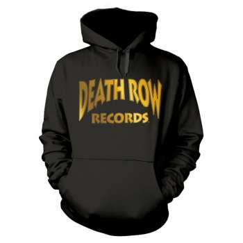 Merch Death Row Records: Mikina S Kapucí Drr 30th Logo Death Row Records (foil Print) L