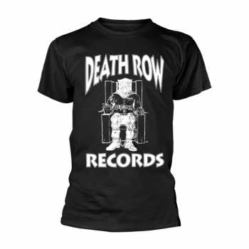 Merch Death Row Records: Tričko Logo Death Row Records (black) L