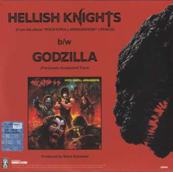LP Death SS: Hellish Knights / Godzilla LTD | NUM | CLR 345457