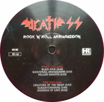 2LP Death SS: Rock 'N' Roll Armageddon LTD | CLR 80018