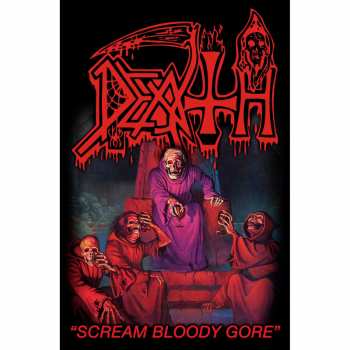 Merch Death: Textilní Plakát Scream Bloody Gore