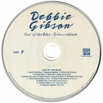 3CD/DVD Debbie Gibson: Out Of The Blue DLX 232691