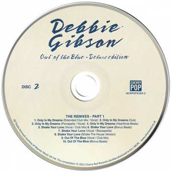 3CD/DVD Debbie Gibson: Out Of The Blue DLX 232691