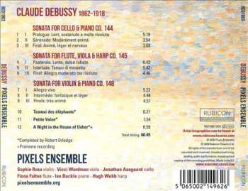 CD Claude Debussy: Sonatas & Piano Pieces 427933