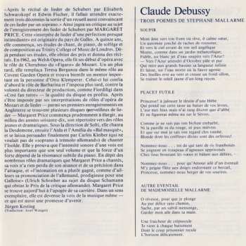 CD Claude Debussy: Lieder 516387