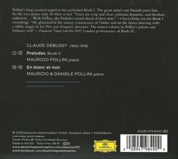 CD Claude Debussy: Preludes II • En Blanc Et Noire 418281