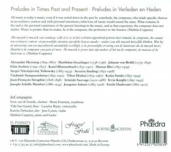 CD deCompagnie: Preludes In Times Past And Present 293943