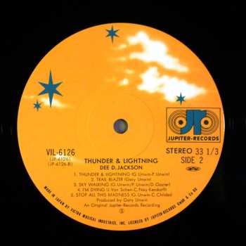 LP Dee D. Jackson: Thunder & Lightning