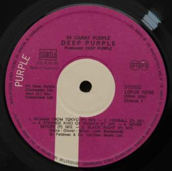 LP Deep Purple: 24 Carat Purple 541181