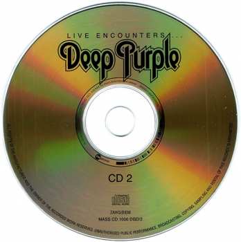 2CD Deep Purple: Live Encounters .... 250625