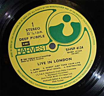 LP Deep Purple: Live In London 517461