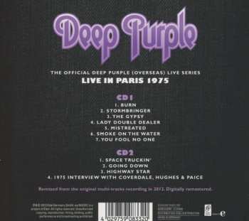 2CD Deep Purple: Live in Paris 1975 21431