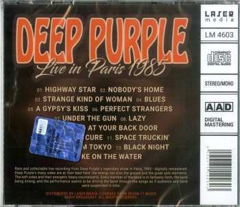 CD Deep Purple: Live In Paris 1985 423351