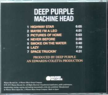 CD Deep Purple: Machine Head LTD 406384