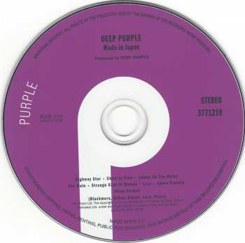 CD Deep Purple: Made In Japan 22432