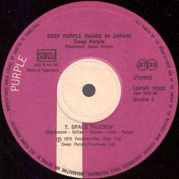 2LP Deep Purple: Made In Japan 540131