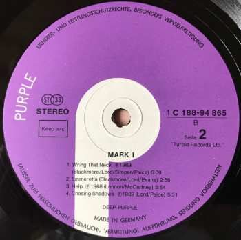 2LP Deep Purple: Mark I & II