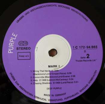 2LP Deep Purple: Mark I & II