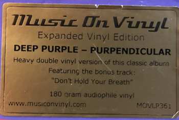 2LP Deep Purple: Purpendicular 29078