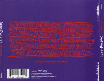 CD Deep Purple: Purpendicular