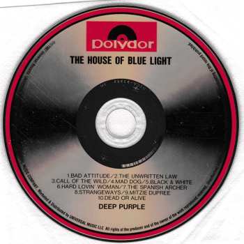 CD Deep Purple: The House Of Blue Light 523993