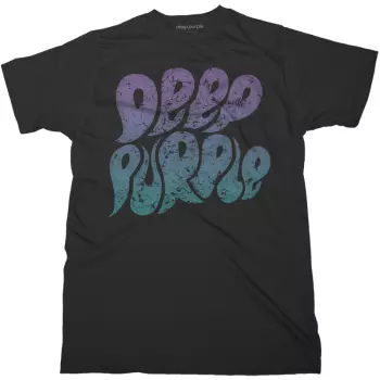 Tričko Bubble Logo Deep Purple