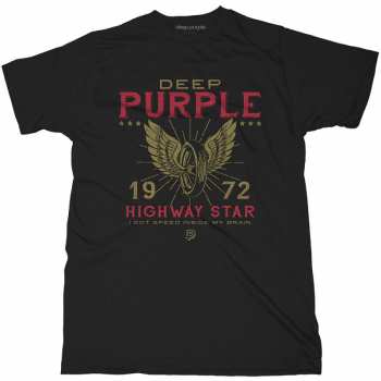 Merch Deep Purple: Tričko Highway Star  XL
