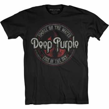 Merch Deep Purple: Tričko Smoke Circle  XXL