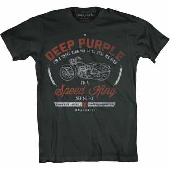 Merch Deep Purple: Tričko Speed King  XL