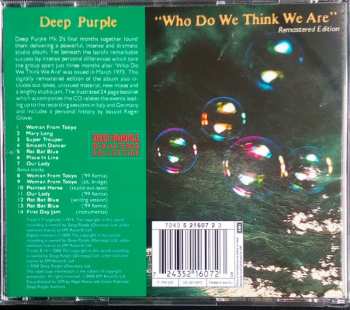 CD Deep Purple: Who Do We Think We Are 378023