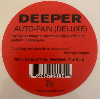 2LP Deeper: Auto-Pain (Deluxe) DLX | LTD | CLR 417793