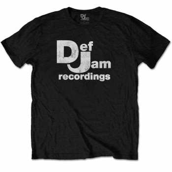 Merch Def Jam Recordings: Tričko Classic Logo Def Jam Recordings  XXL