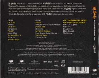 2CD/DVD Def Leppard: And There Will Be A Next Time... Live From Detroit 2205