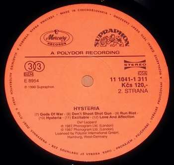 LP Def Leppard: Hysteria 41845
