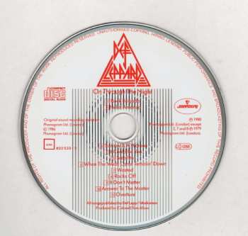 CD Def Leppard: On Through The Night 377342