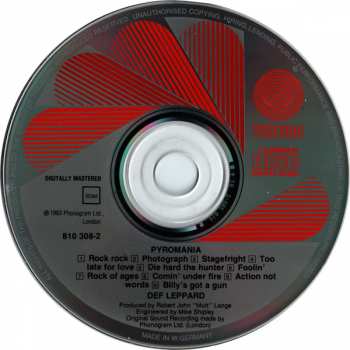 CD Def Leppard: Pyromania 374441