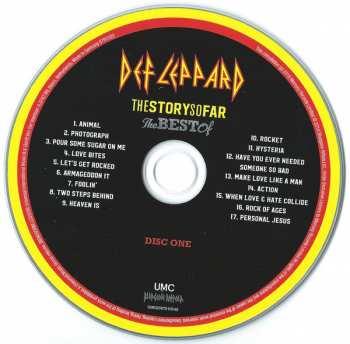 2CD Def Leppard: The Story So Far: The Best Of DLX 34682