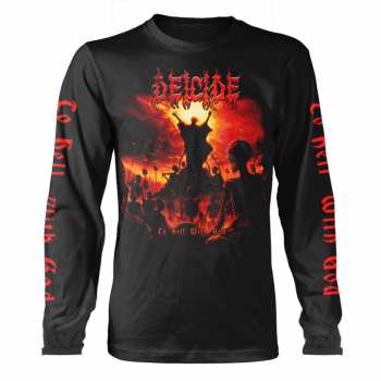Merch Deicide: Tričko S Dlouhým Rukávem To Hell With God XXL