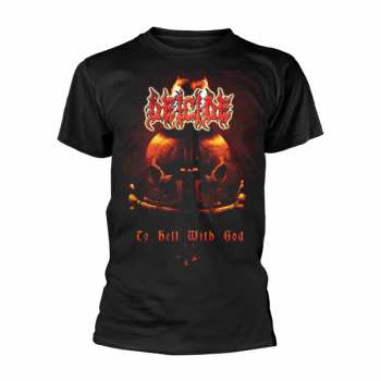 Merch Deicide: Tričko To Hell With God Tour 2012 XL